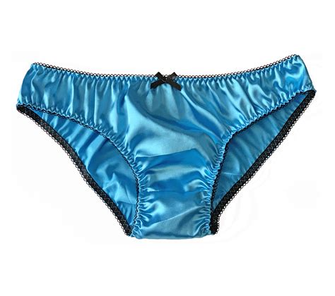 Luxus Satin Rüschen Sissy Panty Bikini Höschen Unterwäsche Slips Größe