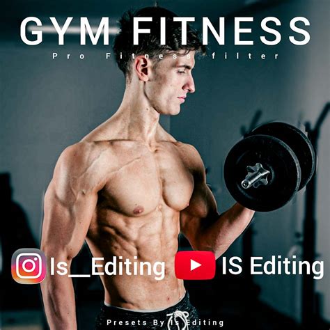 How To Edit Fitness Gym Lightroom Preset Free Li Free Lightroom