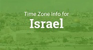 Time Zones in Israel