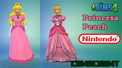 Princess Peach Super Mario Bros Sims 4 Youtube