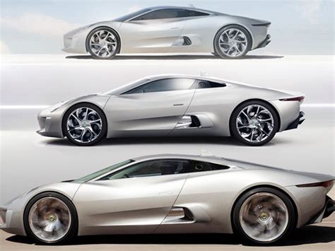 Concept Car Jaguar C X75 Electric Supercars Concept 2010