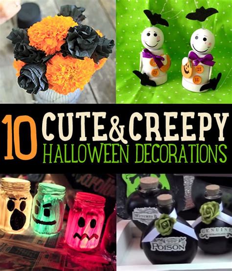 Cute And Creepy Halloween Decorations Diy Projects Craft Ideas And How To