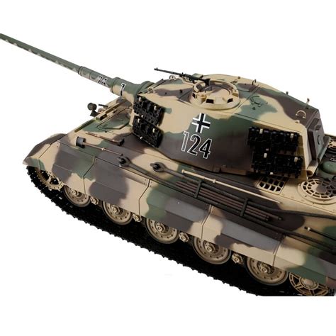 Henglong Plastic German King Tiger Rtr Rc Tank Model A