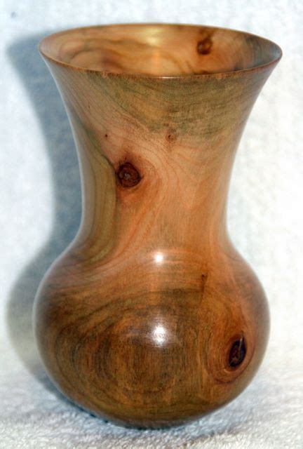Cherry Turned Vase Wood Turning Wood Vase Turn Ons