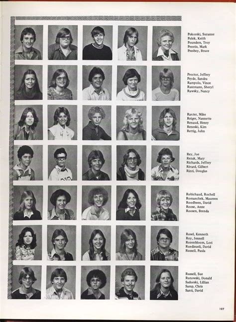 1978 Yearbook Juniors Center Line High School Memories