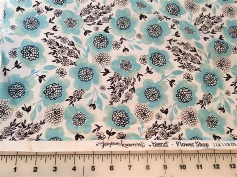 By The 12 Yard Josephine Kimberling Flower Shop Fabric Blend Etsy