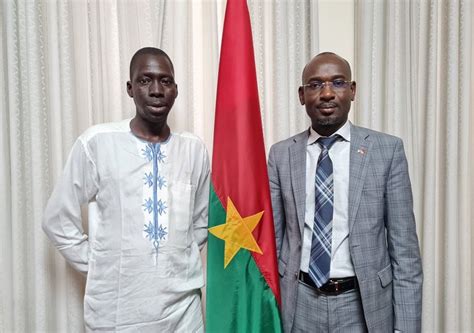Visite De Courtoisie à Lambassade Du Burkina Faso à Washington Dc