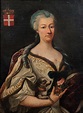 Vittoria Francesca di Savoia, Marchesa di Susa. Oil on canvas ...