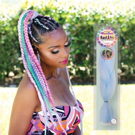 Be the first to review this product. 48" Color Changing Mood Crochet Braid Hair by RastAfri ...