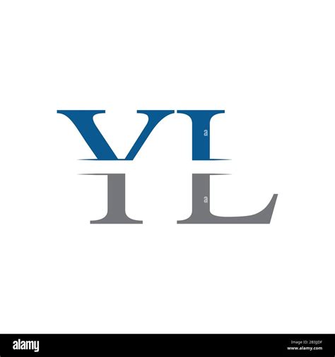 Initial Yl Logo Design Vector Template Creative Letter Yl Business