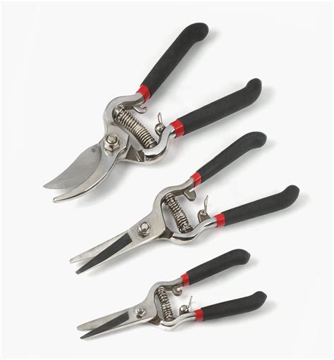 Set Of 3 Stainless Steel Pruning Tools Lee Valley Tools