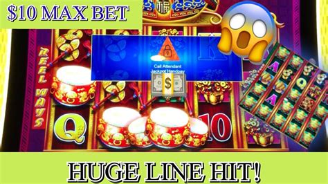 💥 Jackpot Handpay And A Huge Line Hit Ever On Dancing Drums Prosperity 😱 Must See 10 Max Bet