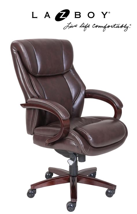 But you might be surprised to know they also make office chairs, particularly executive chairs. La-Z-Boy Bellamy Comfort Core Traditions Executive Office ...