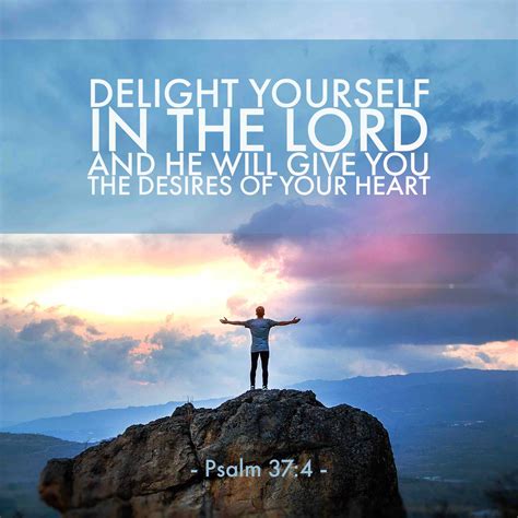 Word For The Day Psalm 374 Psalm 37 Psalm 37 4 Psalms
