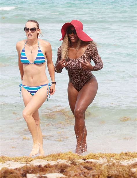 Serena Williams And Caroline Wozniacki In Bikini 31 Gotceleb