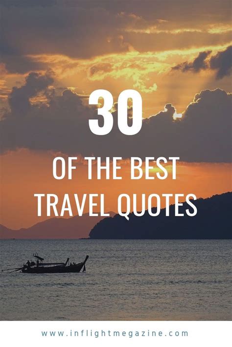 30 Best Travel Quotes To Inspire Your Next Adventure Best Travel