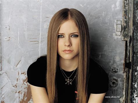 Wallpaper Face Women Model Blonde Long Hair Singer Black Hair Avril Lavigne Fashion