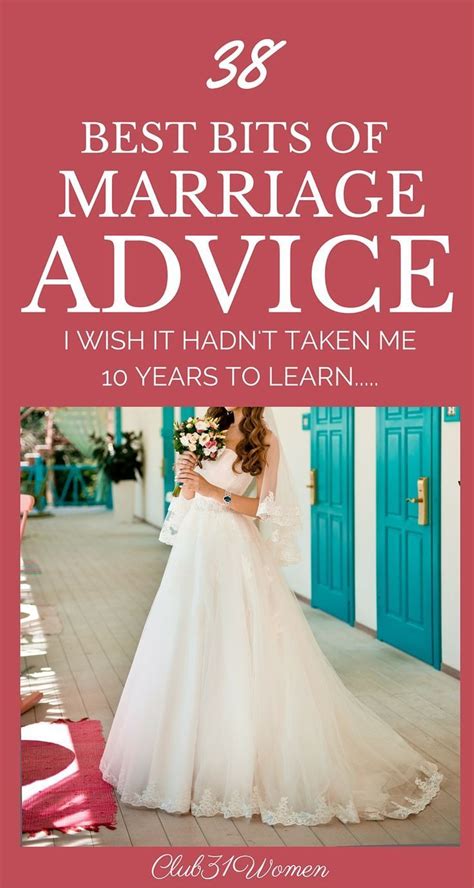 * married couples who love each other, tell each other a thousand things without talking * be to her virtues very kind. 38 Best Bits of Marriage Advice A Woman Could Get ...