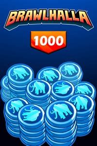 I have a level 21 account, and i'm pretty good, but when i see people with these awesome skins for their character, i always think wow, i really wish i could get so, my question is this: Buy BRAWLHALLA - 1000 MAMMOTH COINS - Microsoft Store