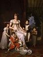 Francois Gerard, Carolina Bonaparte Regina di Napoli e i suoi figli ...
