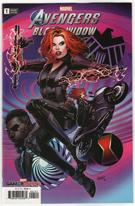 Marvels Avengers Black Widow 1 Land Variant Marvel 2020 Nm