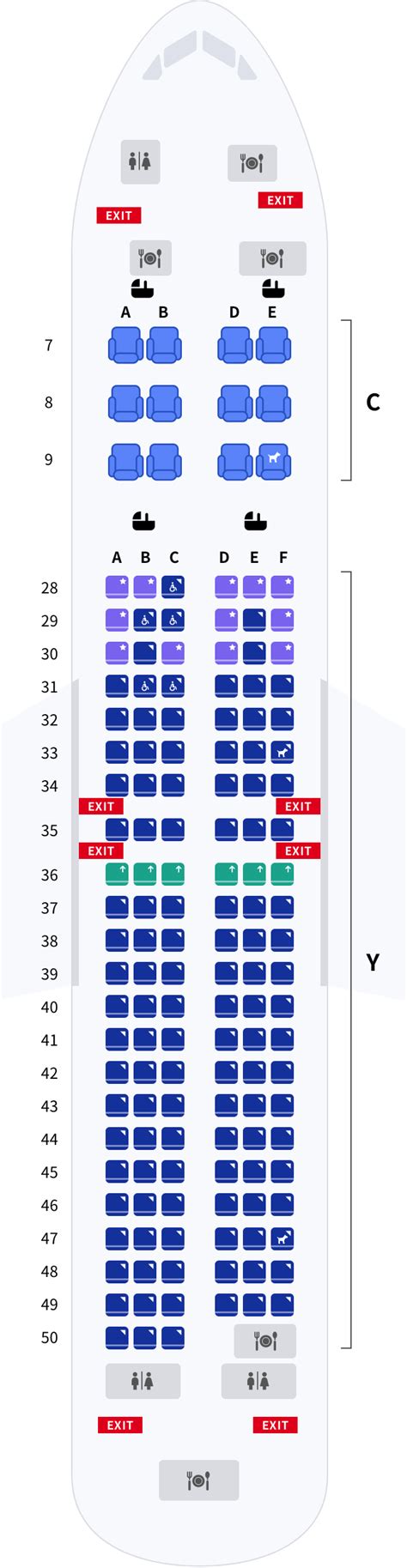 Boeing 737 800 Seat Map American Airlines Elcho Table