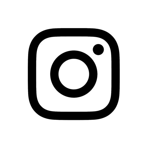 Instagram Logo Black And White Bazarfod
