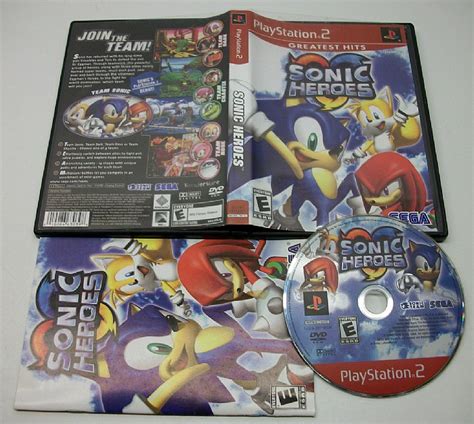 Sonic Heroes Playstation 2 Game