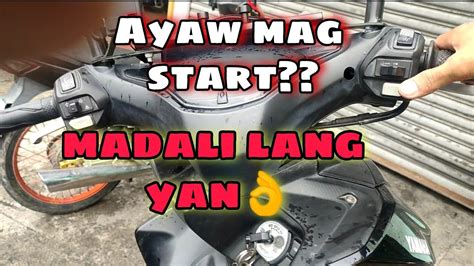 Ayaw Mag Start Na Motor Subukan Mo To Youtube