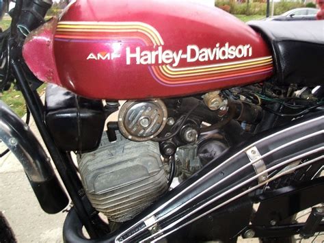 328 Mile Italian 1974 Harley Davidson Sx 125