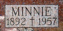 Minnie Schreiber Kopf (1892-1957) – Find a Grave-äreminne