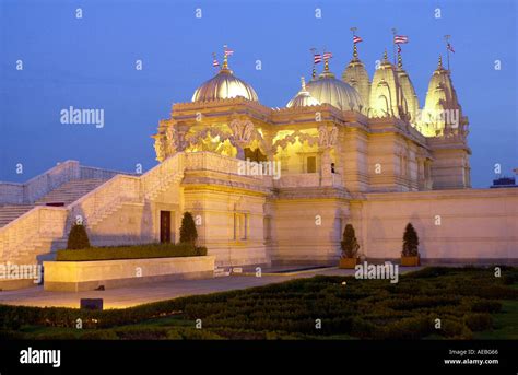 Shri Swaminarayan Mandir Temple In Neasden North West London Built Of