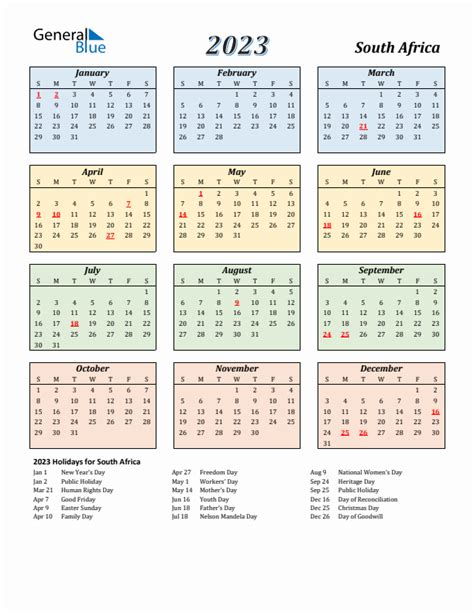 2023 Holidays Sa Get Calendar 2023 Update