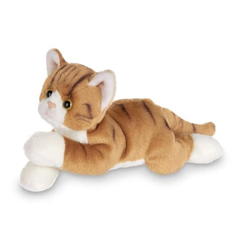 Bearington Lil Tabby Small Plush Stuffed Animal Orange Striped Tabby