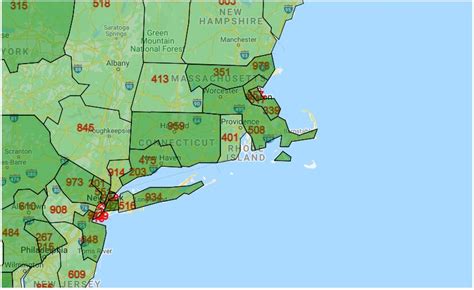 New Jersey Area Codes Map Nakisha Mcewen
