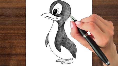 How To Draw Penguin Drawing Lesson For Beginners Step By Step Weary
