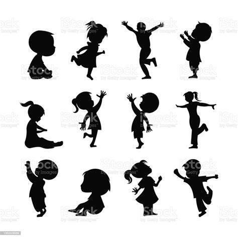 Boy And Girl Vector Stock Illustration Download Image Now Activity