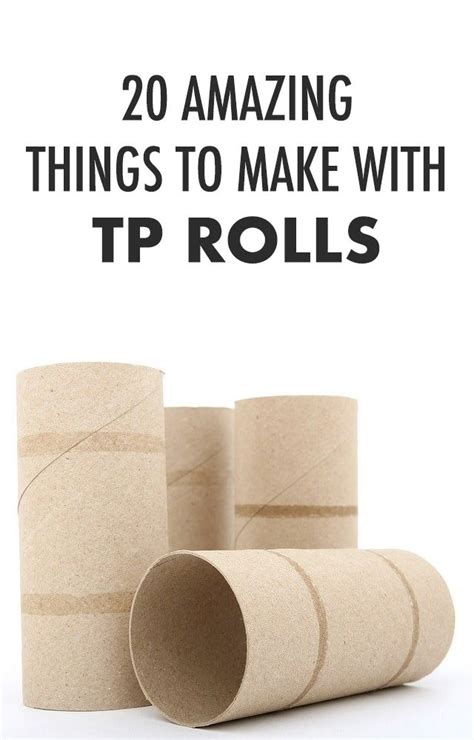 20 Amazing Things To Make With Toilet Paper Rolls Paper Towel Roll Crafts Toilet Paper Roll