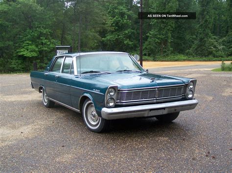 1965 Ford Galaxie 500 4 Door With 390 4 Barrel And Automatic Trans