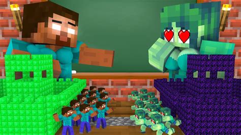 Monster School Season 13 All Episode Minecraft Animation Youtube