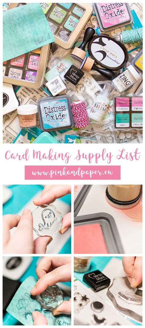 The Best Must Have Supplies For Card Making Card Making Supplies