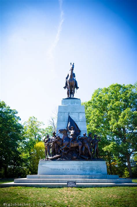State Of Virginia Monument Gettysburg I State Of Virgi Flickr