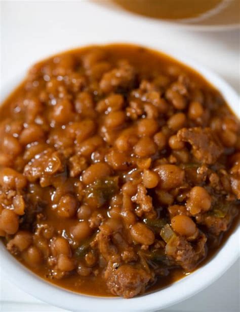 homemade baked beans from scratch my forking life