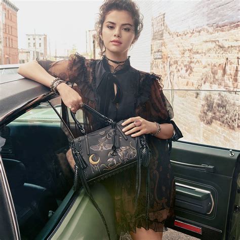 Selena Gomez For Coach Fallwinter 2018 Campaign Hawtcelebs