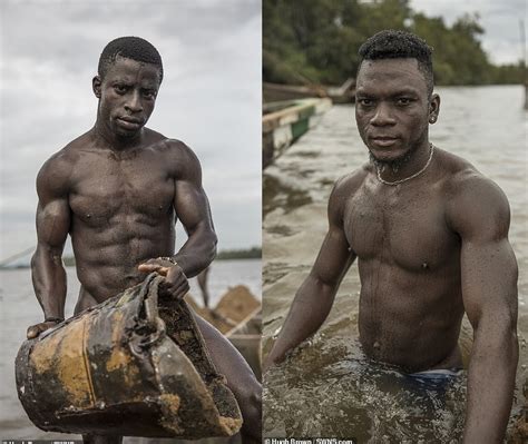 Photos Of Cameroons Muscular Miners Bring Attention To The Risky Jobs