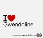 Gwendoline, nombre Gwendoline, significado de Gwendoline