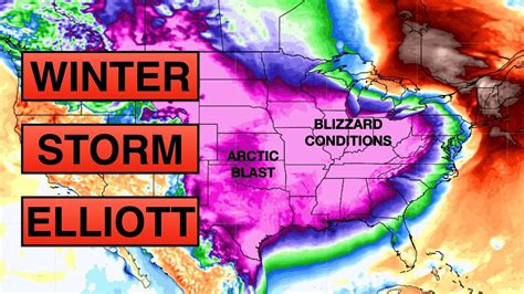 Winter Storm Elliott To Bring Blizzard Conditions And Rapid Freeze Youtube