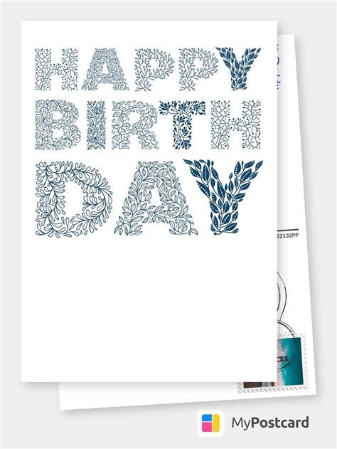 Happy Birthday Cards Printed And Mailed For You Directly To Your