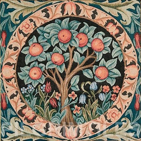 William Morris Orange Tree Tiles ~ Pilgrim Tiles