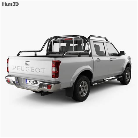 Peugeot Pick Up 4×4 2020 3d Model Vehicles On Hum3d